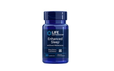 Enhanced Sleep without Melatonin