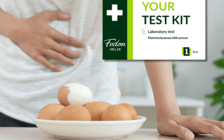 Matintoleransetest 240 emner